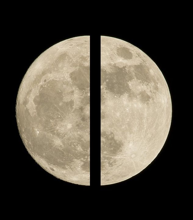 SPLITTING OF THE MOON 